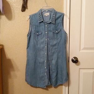 Pearl snap top